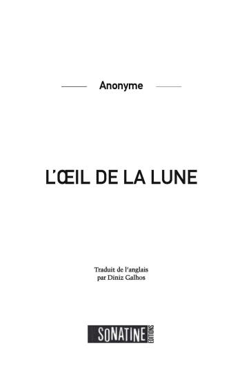 L’ŒIL DE LA LUNE